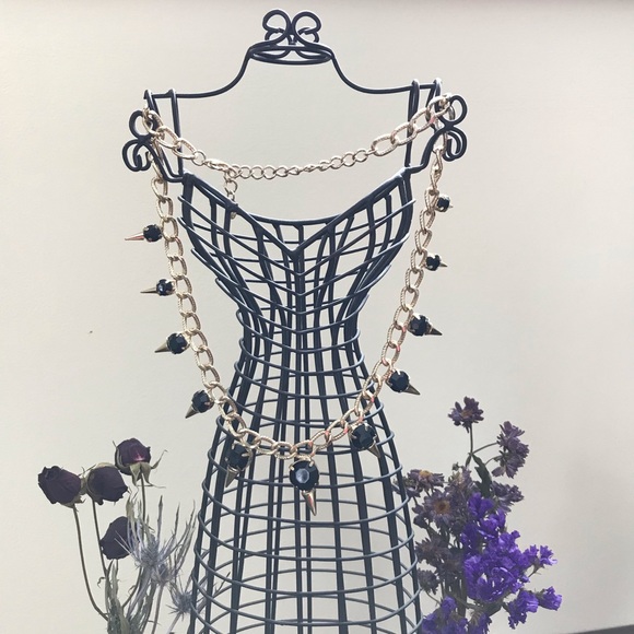 Chunky spike necklace - Picture 1 of 3